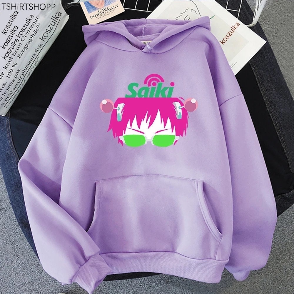 Anime Wear the Disastrous Life of Saiki K Hoodie Women Kusuo Saiki