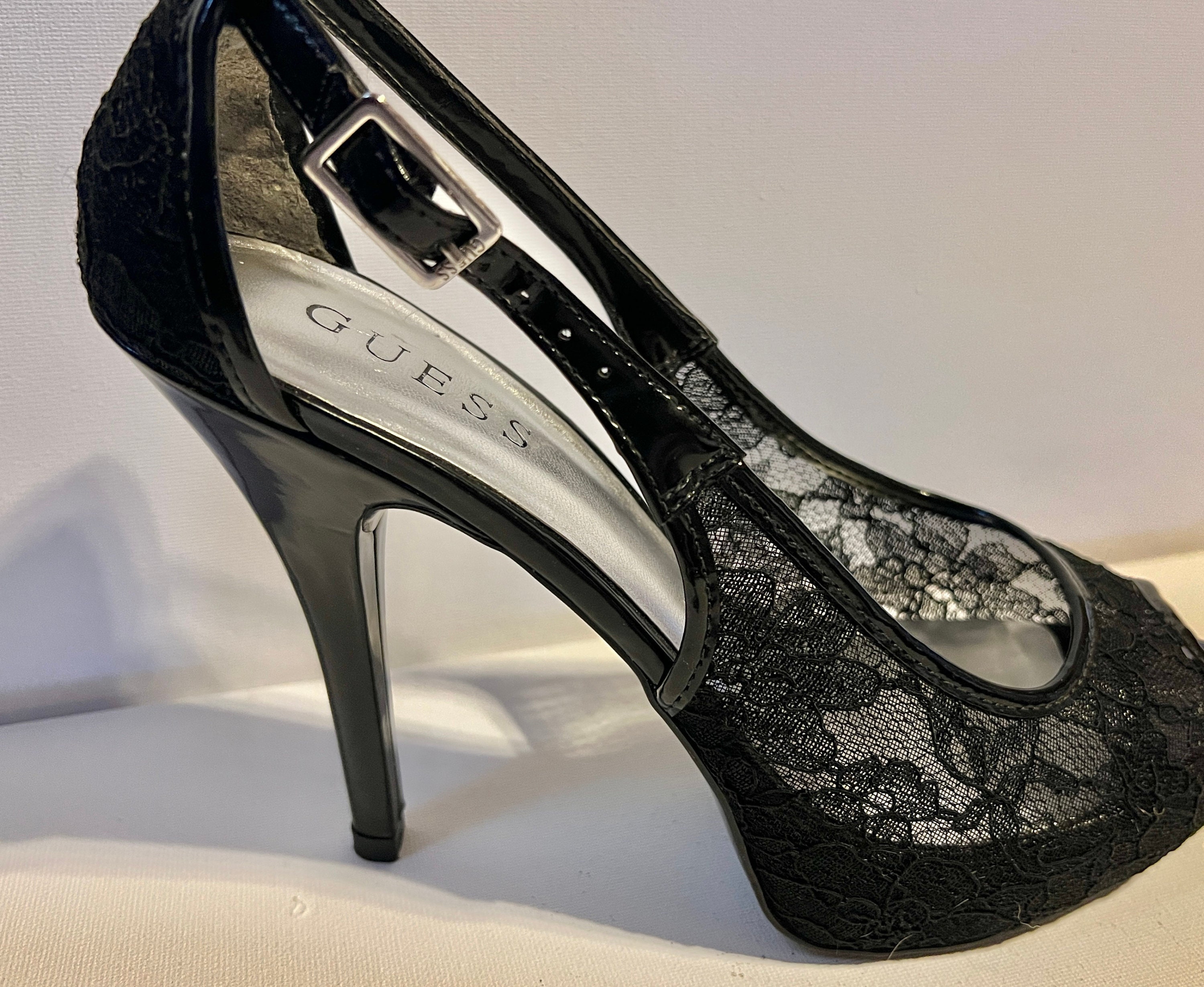 Guess high heels clearance black