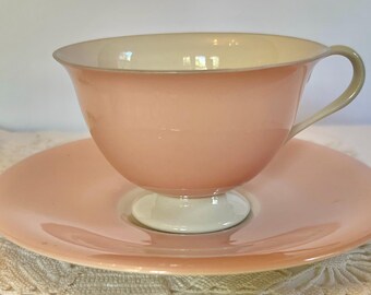 Royal Worcester Marissa Pink Rose Coffee Cup and Saucer. Home