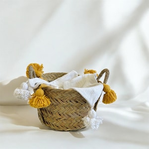 BIG range storage baskets woven from palm leaves, storage baskets, wicker baskets