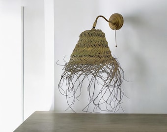 Emma Desert Range Wall Light - Made of Natural Fiber