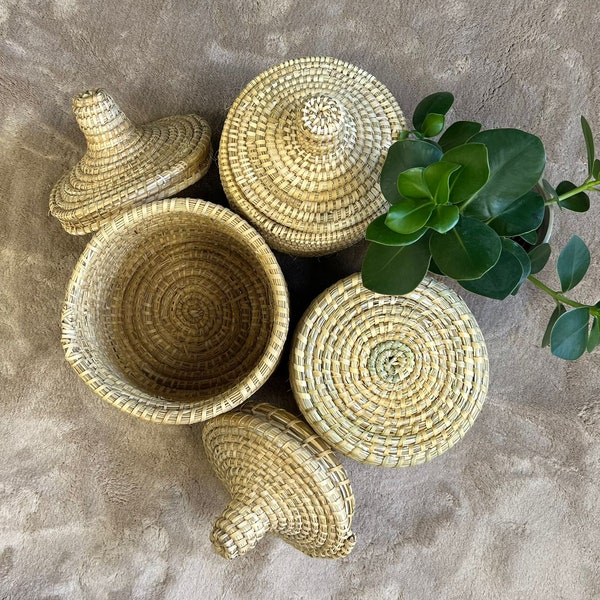 Wicker basket, box, storage, boho decoration