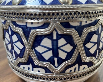 Céramiques Marocaine, bonbonnières fait main