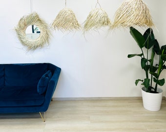 Palm leaf dome pendant light - Agadir range
