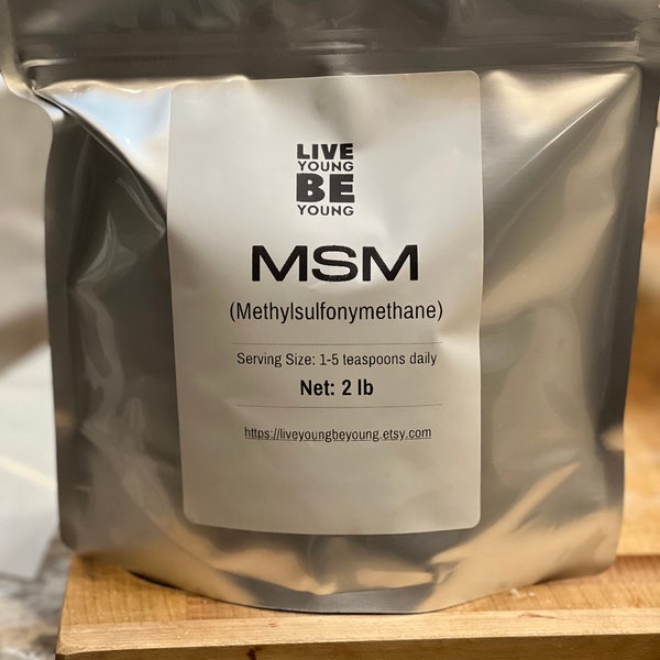 MSM - methylsulfonylmethane Organic Sulfur