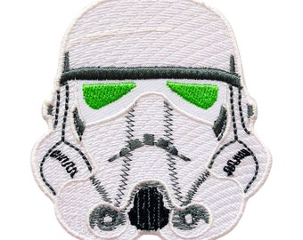 Storm Trooper High Quality Applique, Iron Stick On/ Sewing Patch