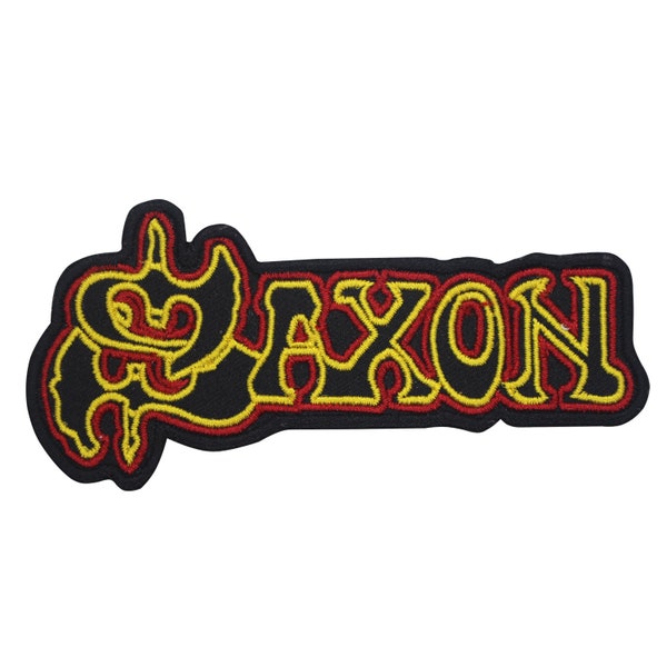 Saxon Heavy Metal , High Quality IRON ON/ Sew On Applique PATCH