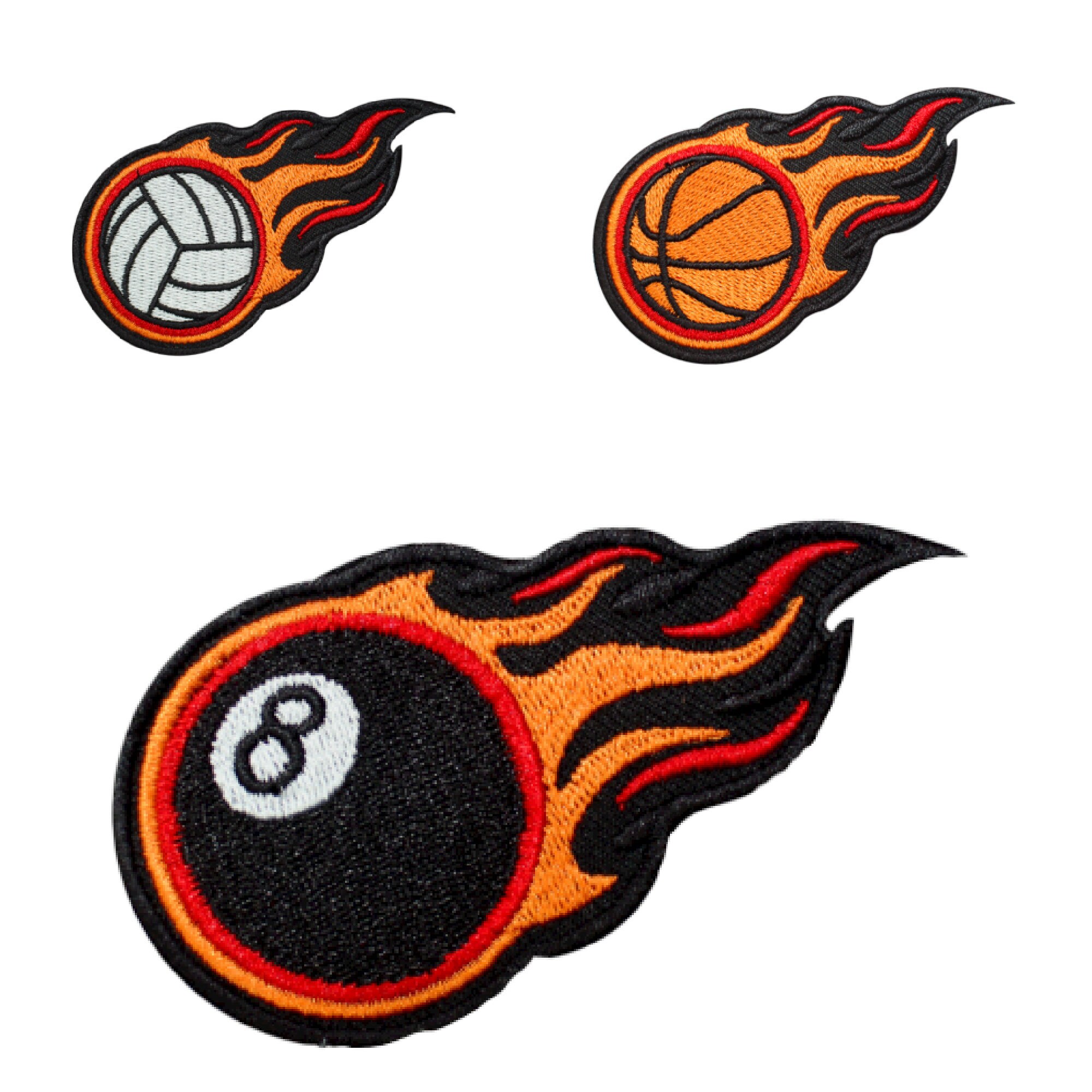 8 Ball Flames - Etsy