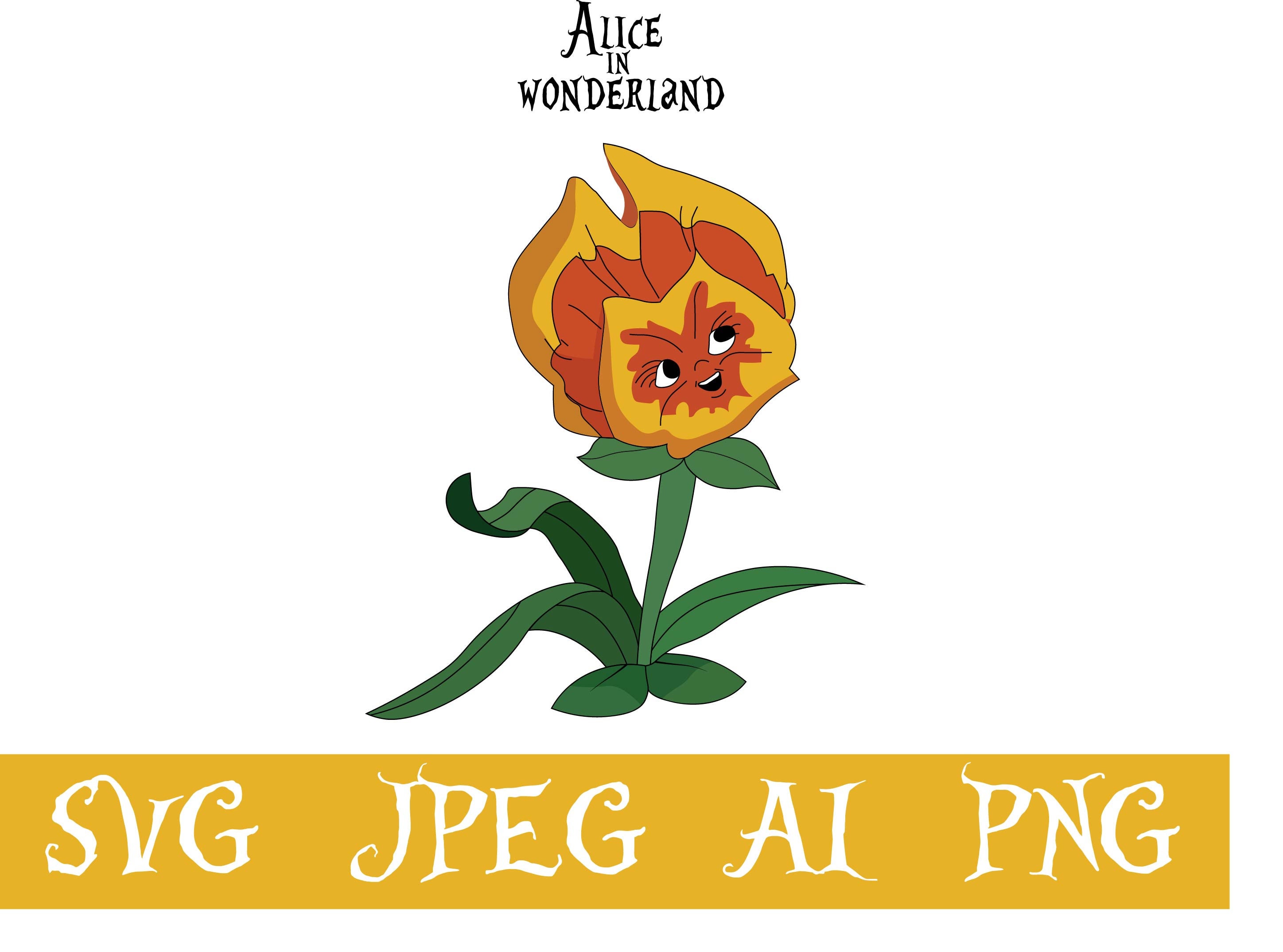 Alice in Wonderland Svg, Alice in Wonderland Png, Princess Cricut Svg ...