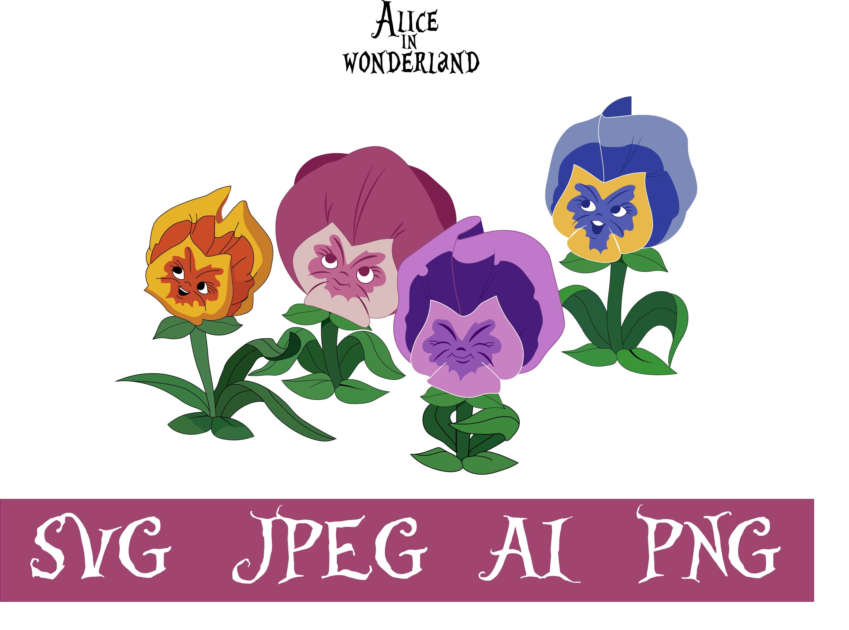 Alice in Wonderland Cricut Svg, Alice Svg, Alice in Wonderland Png
