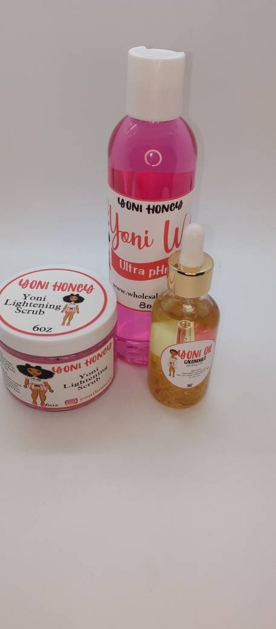 Yoni Care Kit Yoni Scrub Yoni Oil Yoni Wash Yonisoap Etsy