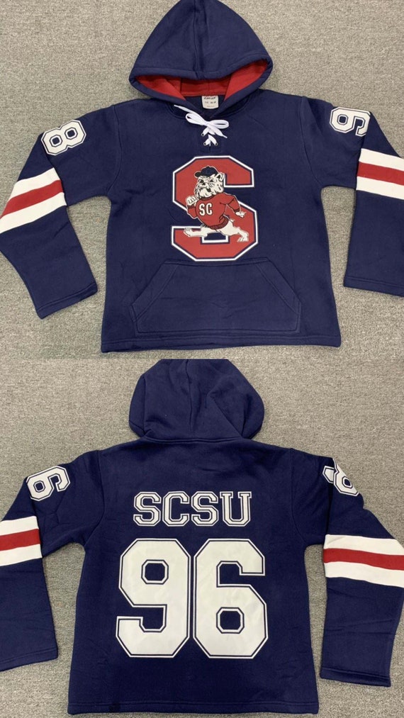 HBCUSTATEOFMIND Scsu Old School Football Jersey Hoodie *Unisex*