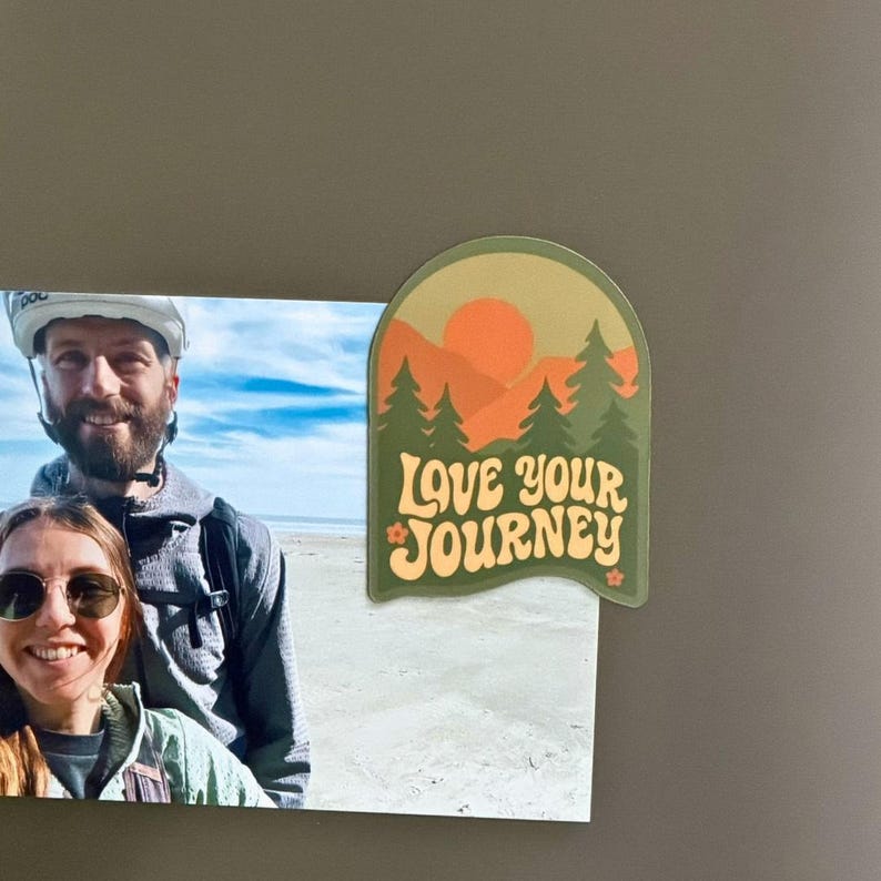 Love Your Journey Sticker, Nature Laptop Decal, Adventure Gift image 3
