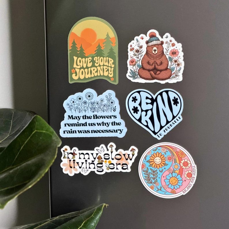 Love Your Journey Sticker, Nature Laptop Decal, Adventure Gift image 4
