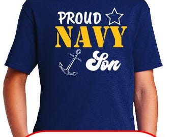 Proud Navy Son, PNG SVG digital file