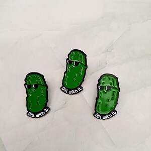 Pickle Enamel Pin| Statement Jewelry| Bag Accessory