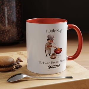 Funny Barbecue Chef Coffee Mug, Gift for Grill Lovers, BBQ Enthusiast Mug, Nap Time Mug, Dad Gift
