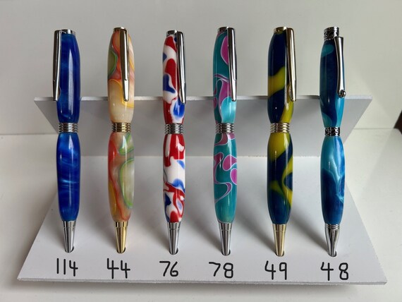 Hand Turned Pens, Handmade Pens, Pens, Wood/acrylic Pens 