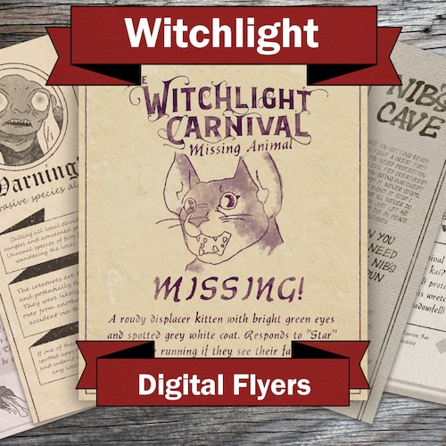 Witchlight Carnival Ticket Printable Witchlight Carnival Ticket Printable