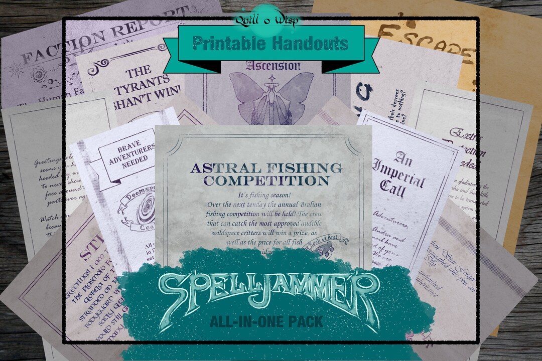 Combo Pack Spelljammer Light of Xaryxis A TTRPG Digital Download DM