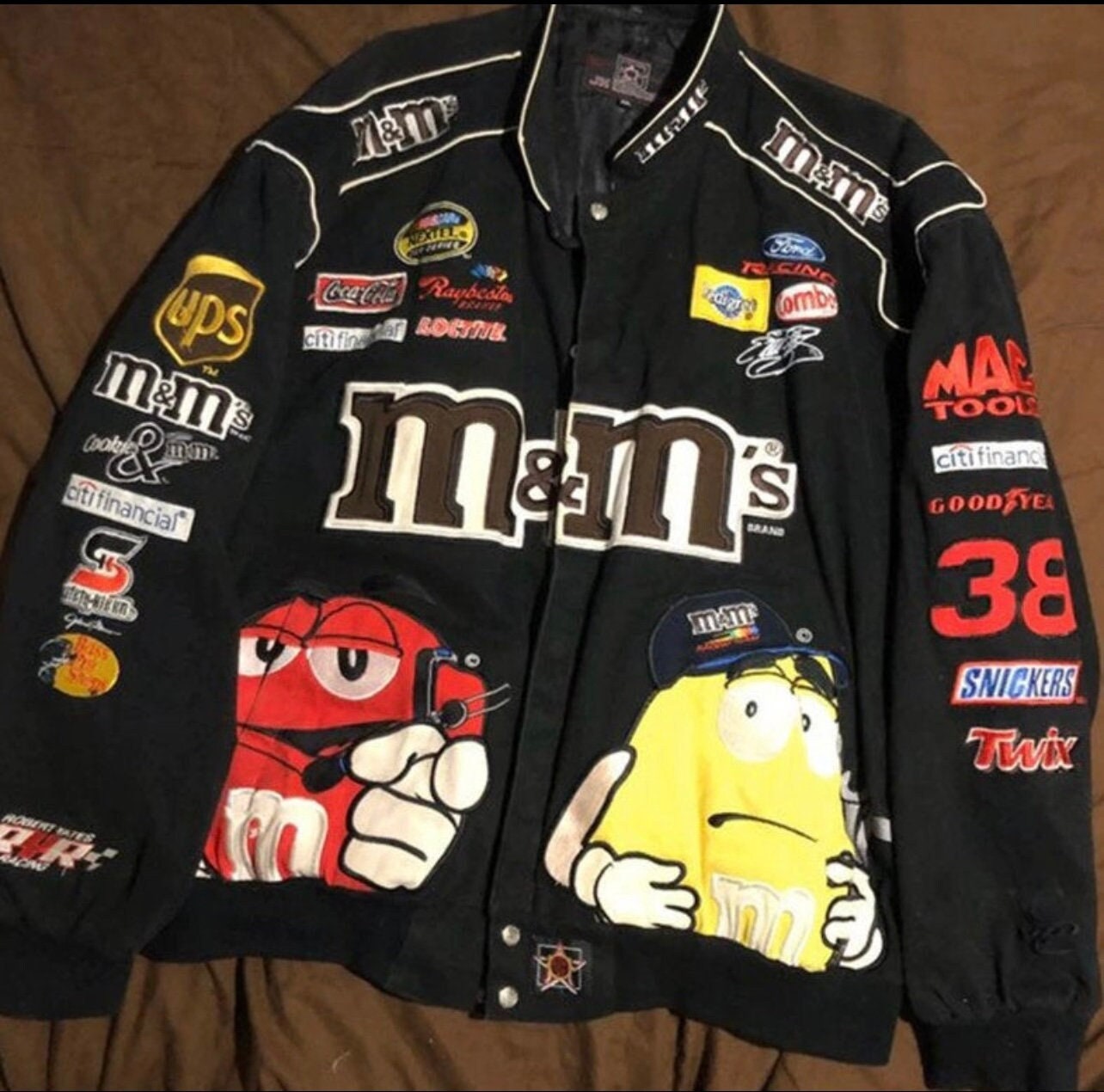 M\u0026m Racing Jacket - Etsy