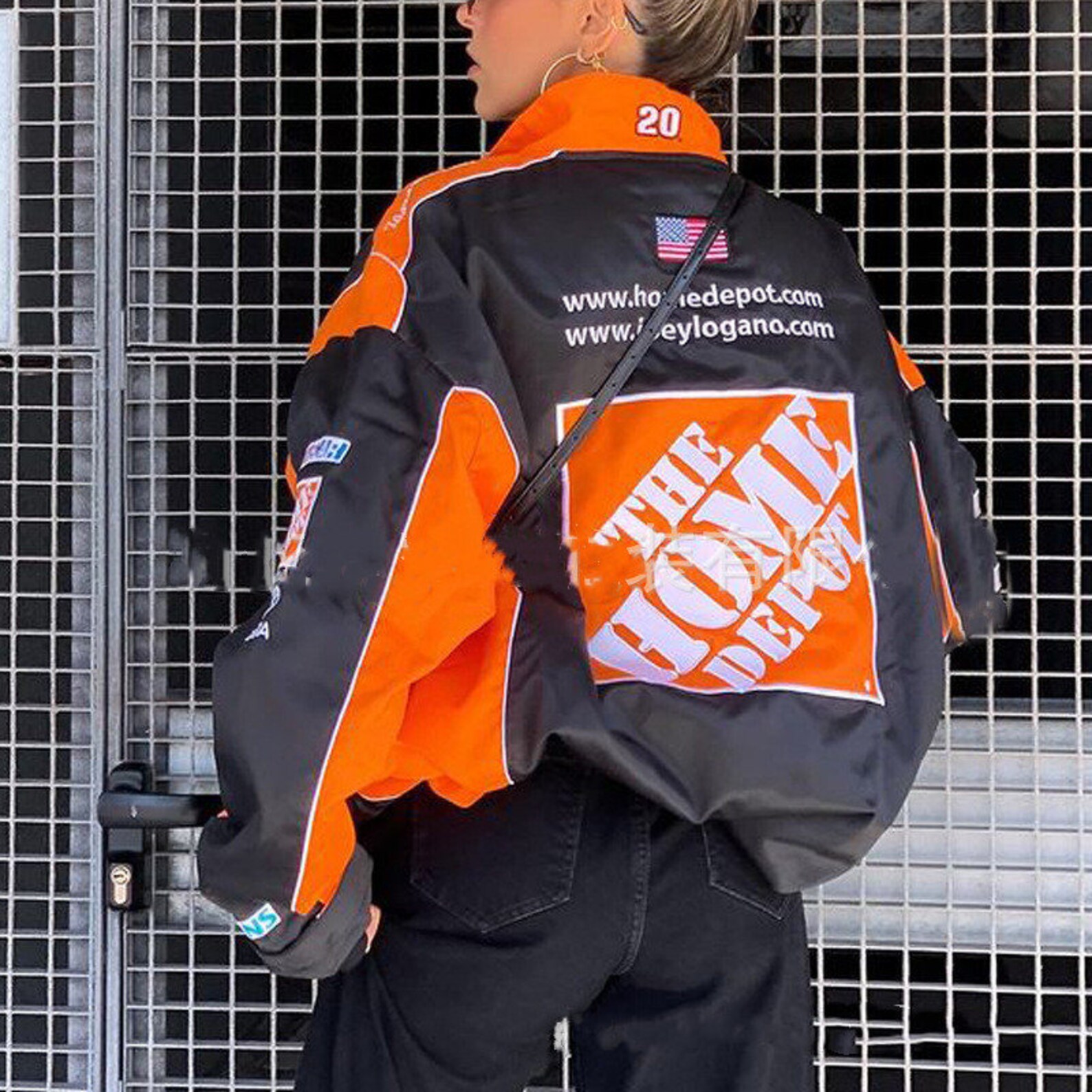 NASCAR Home Depot Bomber Racing Jacket Unisex Etsy