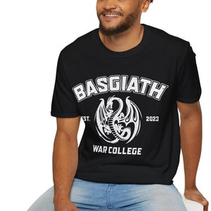 Fourth Wing Shirt, Custom Basgiath War College, Dragon Rider,Violet Sorrengail,Fantasy Reader,Xaden Riorson,Riders Quadrant