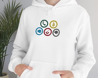 Wingspan bordspel uniseks hoodie, spanwijdte bordspel uniseks sweater met capuchon