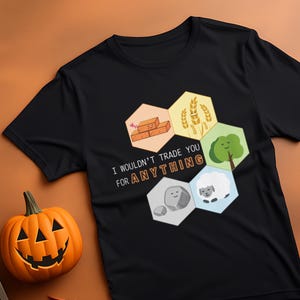 Settlers of Catan Shirt - Valentine Catan Shirt, Settlers Shirt, Catan Gift, Board Game Shirt/ Unisex T-Shirt/ Unisex Softstyle T-Shirt
