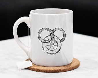 The Wheel of time - wheel of time - robert jordan / Ceramic Mug 11oz