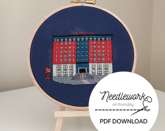 The Mailbox Birmingham downloadable cross stitch pattern