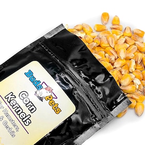 Corn Kernels For Hamsters, Mice, and Gerbils - 3 Ounce Feed