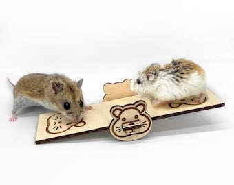Seesaw for Dwarf Hamster - Mouse - Small Pet - Hamster Decor