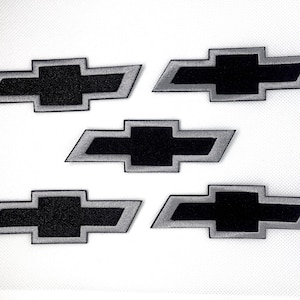 Chevrolet Logo Patch (5-Pack): Iron-On Chevy Badge (3.5 inch)