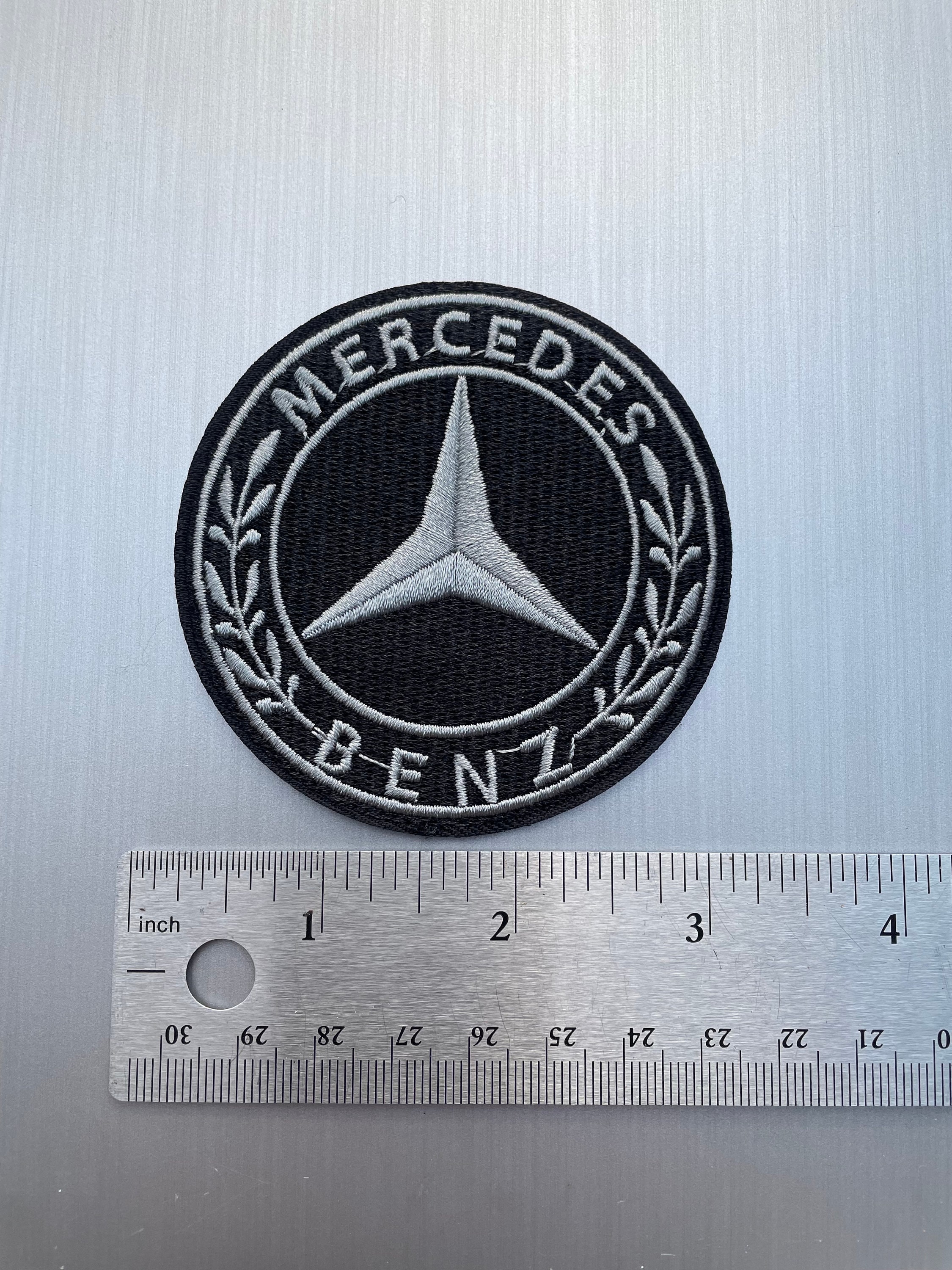 Vintage Mercedes Benz Automotive Pin Silver Star Motor Car Logo Emblem  Lapel Badge Automobilia 
