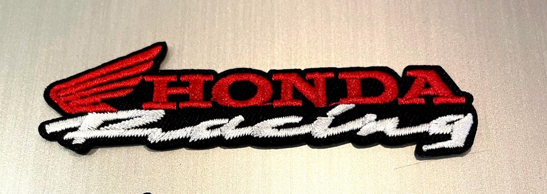 Embroidery Racing Patch Honda Racing Embroidered Patch: Iron on or Sew on Badge - Etsy