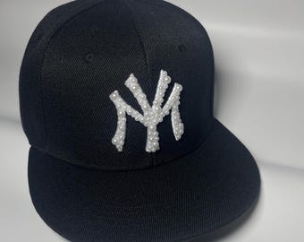 Bedazzled Pearls Hat SnapBack-pet