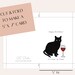 Black Cat Birthday Card | Printable Birthday Card | Funny Birthday Card ...