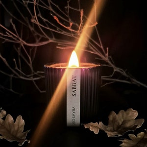 SABBAT Ripe Plum, Black Oak & Smoke Soy Candle image 2