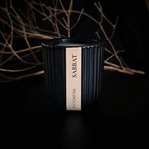 SABBAT Ripe Plum, Black Oak & Smoke Soy Candle image 7