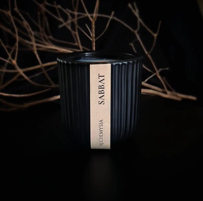 SABBAT Ripe Plum, Black Oak & Smoke Soy Candle image 7