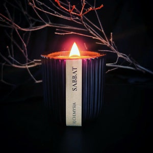 SABBAT Ripe Plum, Black Oak & Smoke Soy Candle image 4