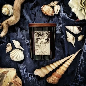 SIREN ~ Waterlily, Gardenia and Sea Mist Soy Candle