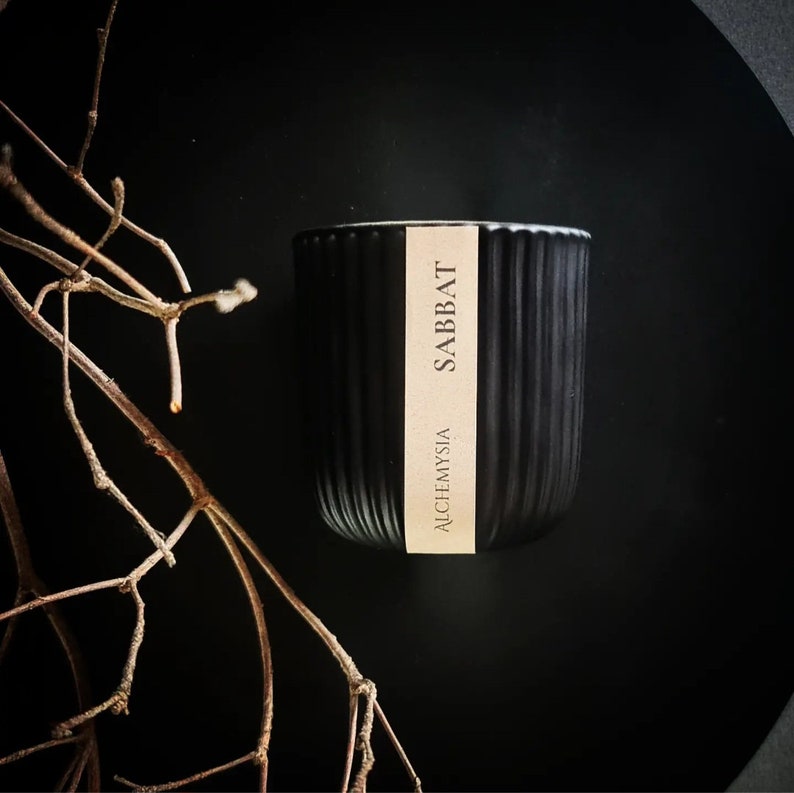 SABBAT Ripe Plum, Black Oak & Smoke Soy Candle image 6