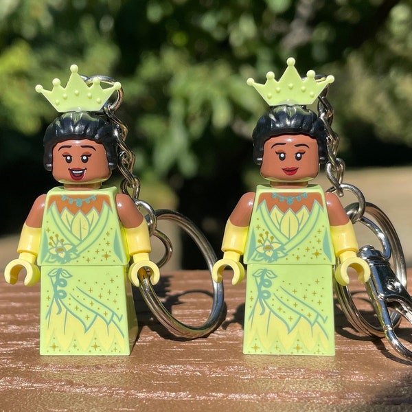 Prinzessin Tiana Minifigur Schlüsselanhänger