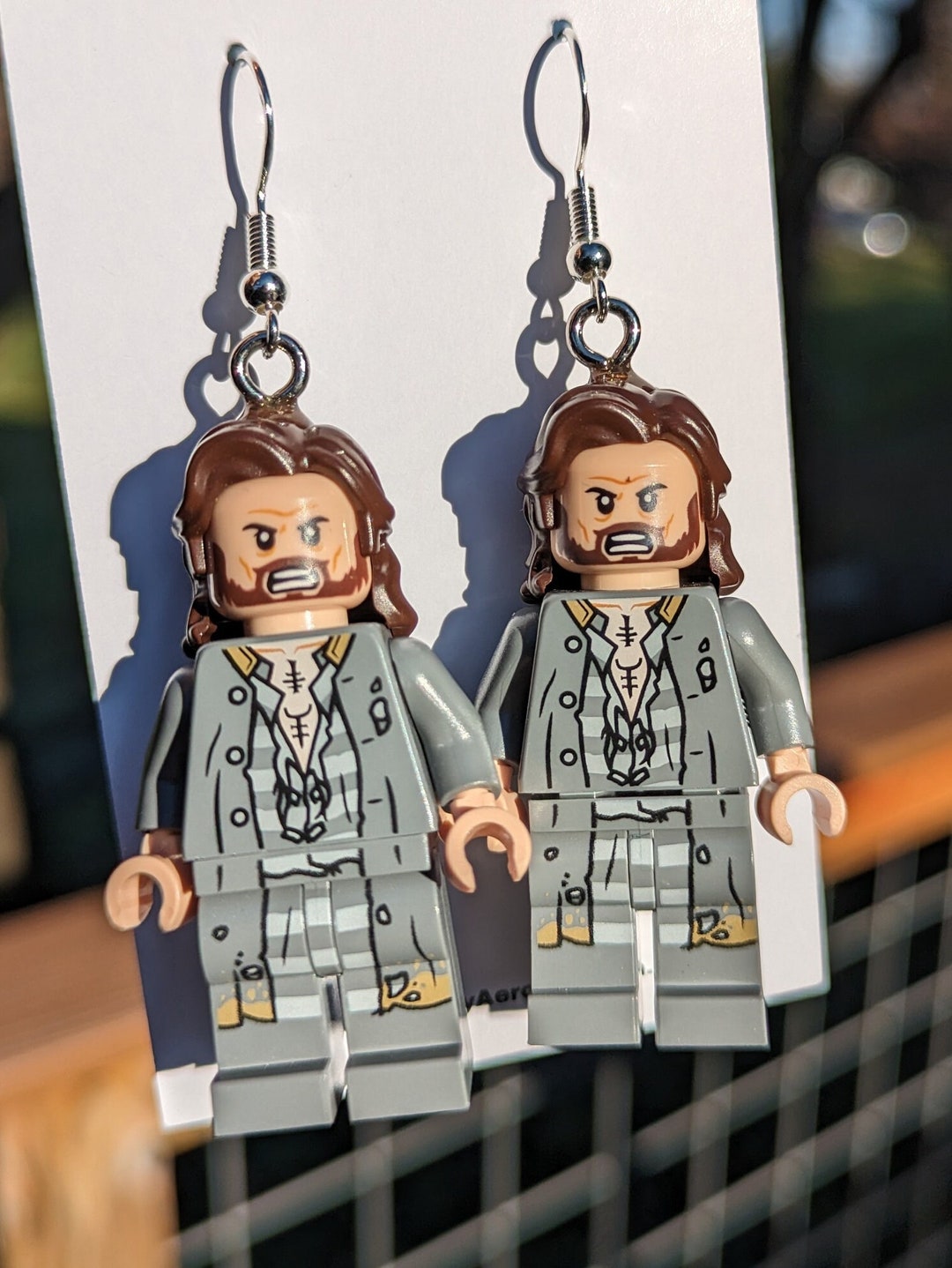 Sirius Black Minifigure Earrings Australia