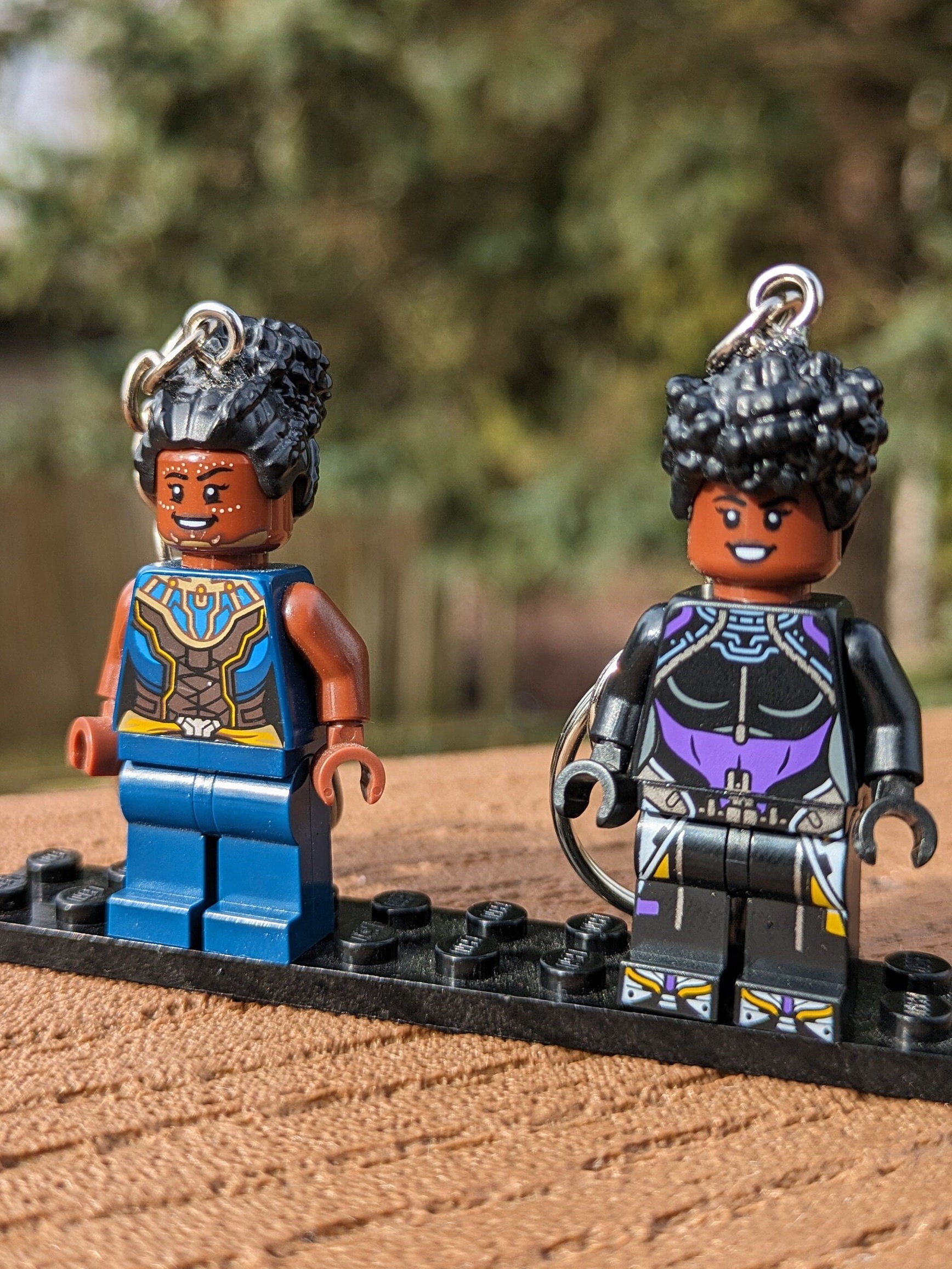 Shuri Minifigure Keychain - Etsy