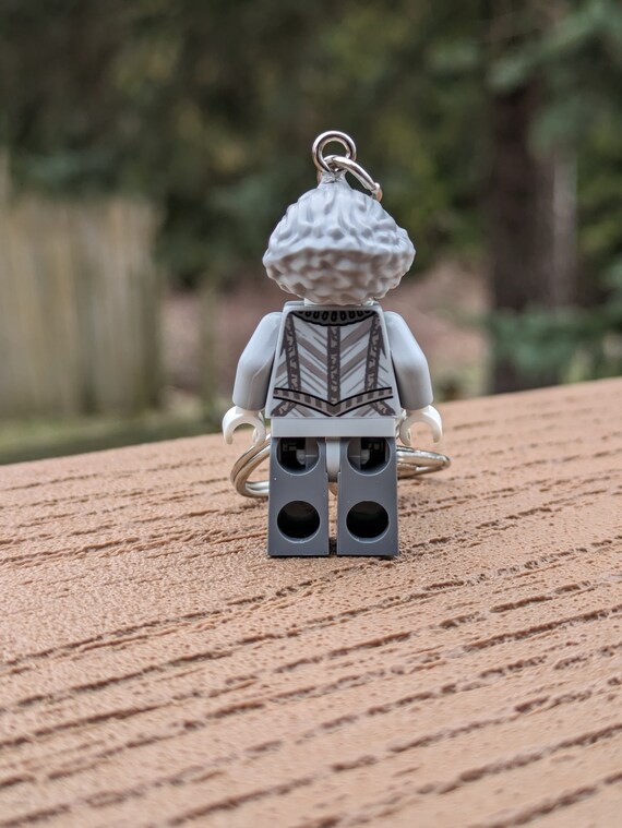 Nearly Headless Nick Minifigure Keychain - Etsy