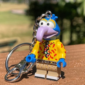 Gonzo The Great LEGO® Minifigure Keychain