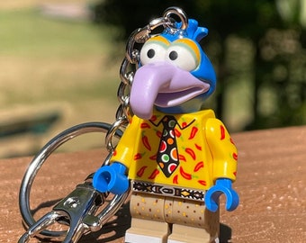 Gonzo The Great Minifigure Keychain